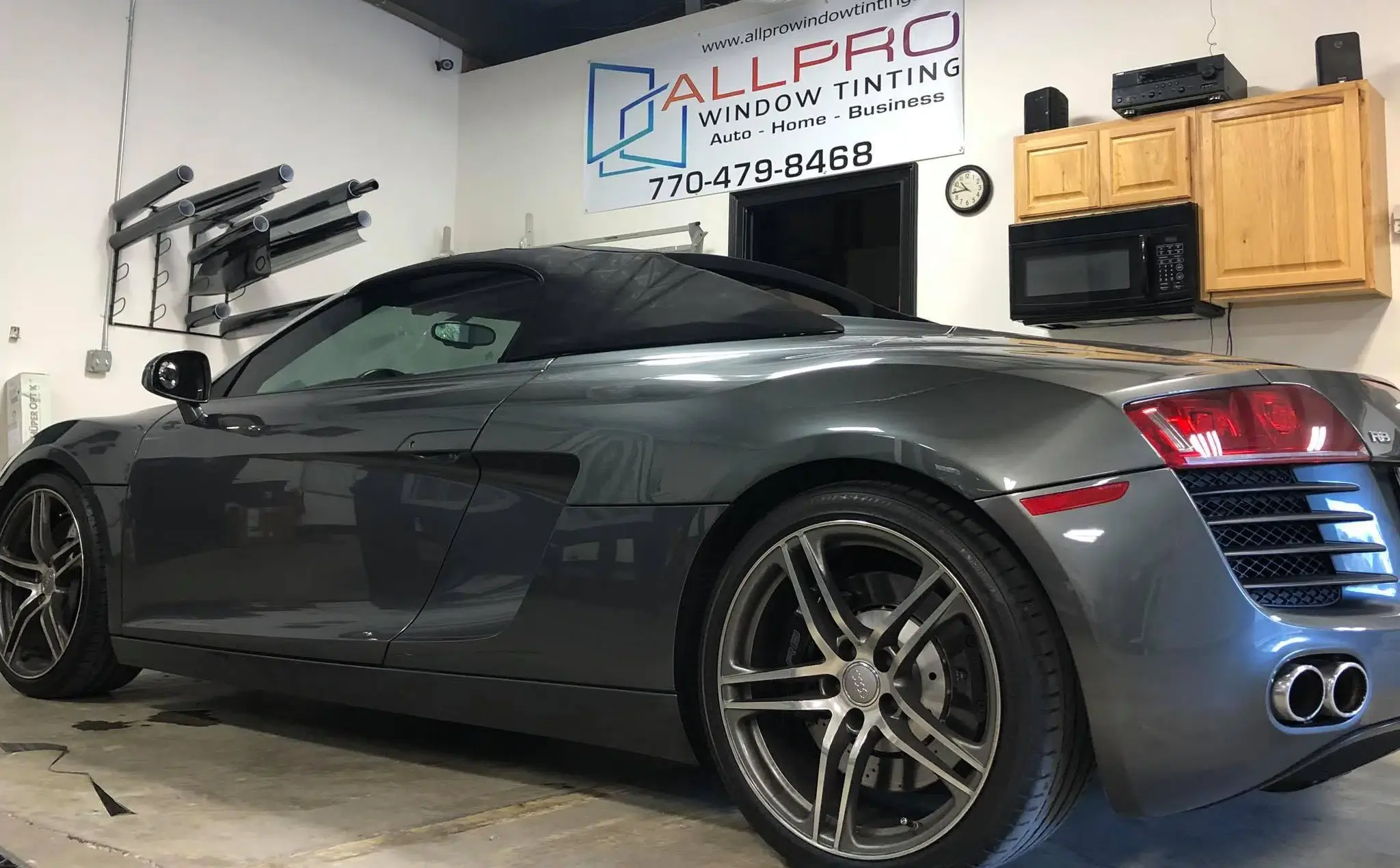 Window tinting luxury vehicle | AllPro Window Tinting
